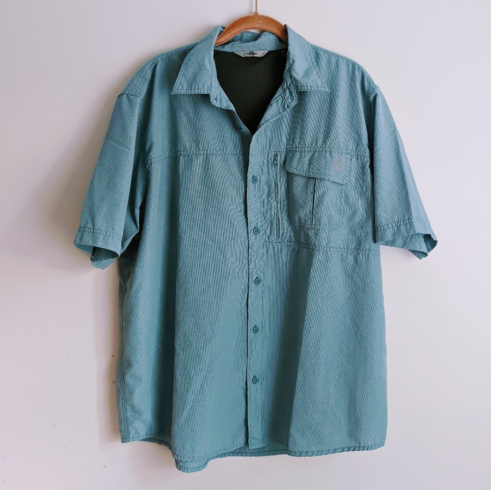 Wrangler Blue Men's Button Up
